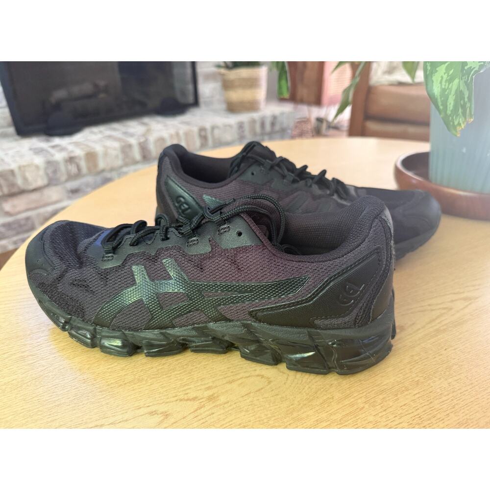 ASICS GEL-Quantum 360 6 Triple Black Men's Size 10.5 Running Shoes 1021A337-001